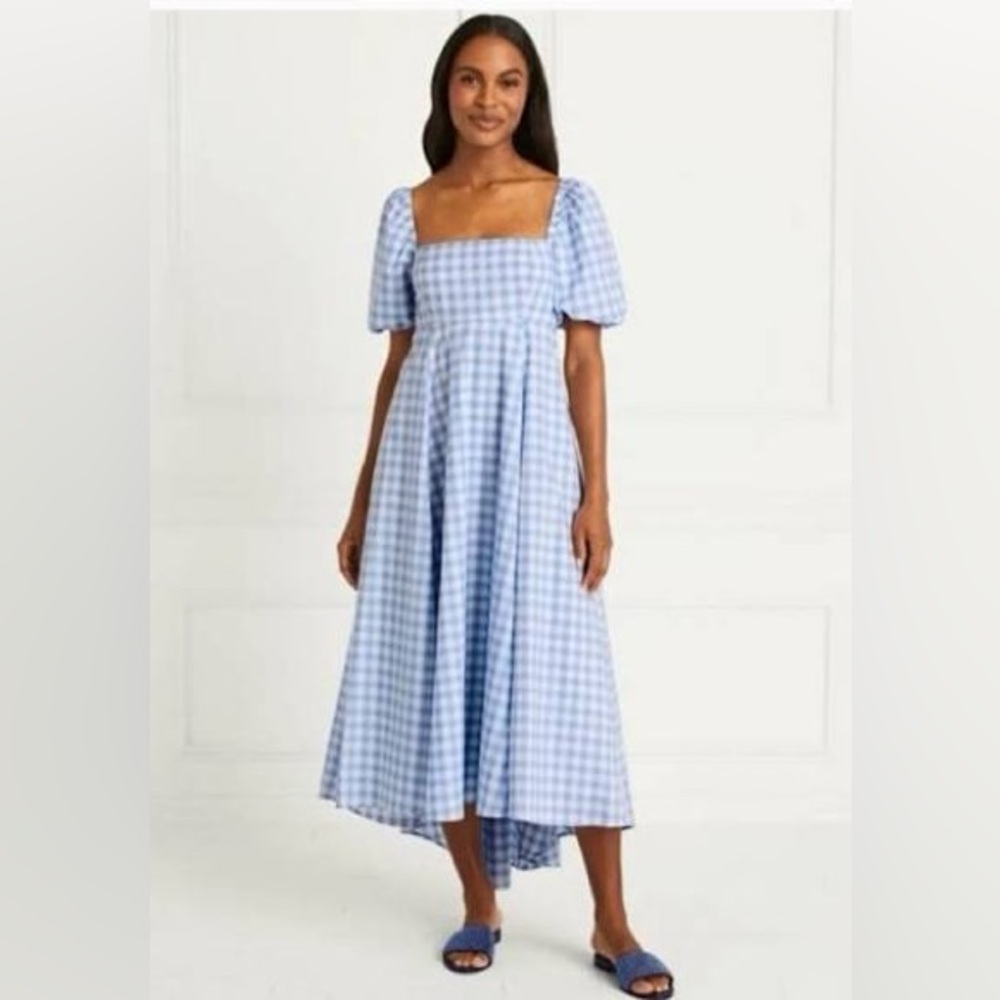 Hill House Matilda in Blue and White Gingham NWT